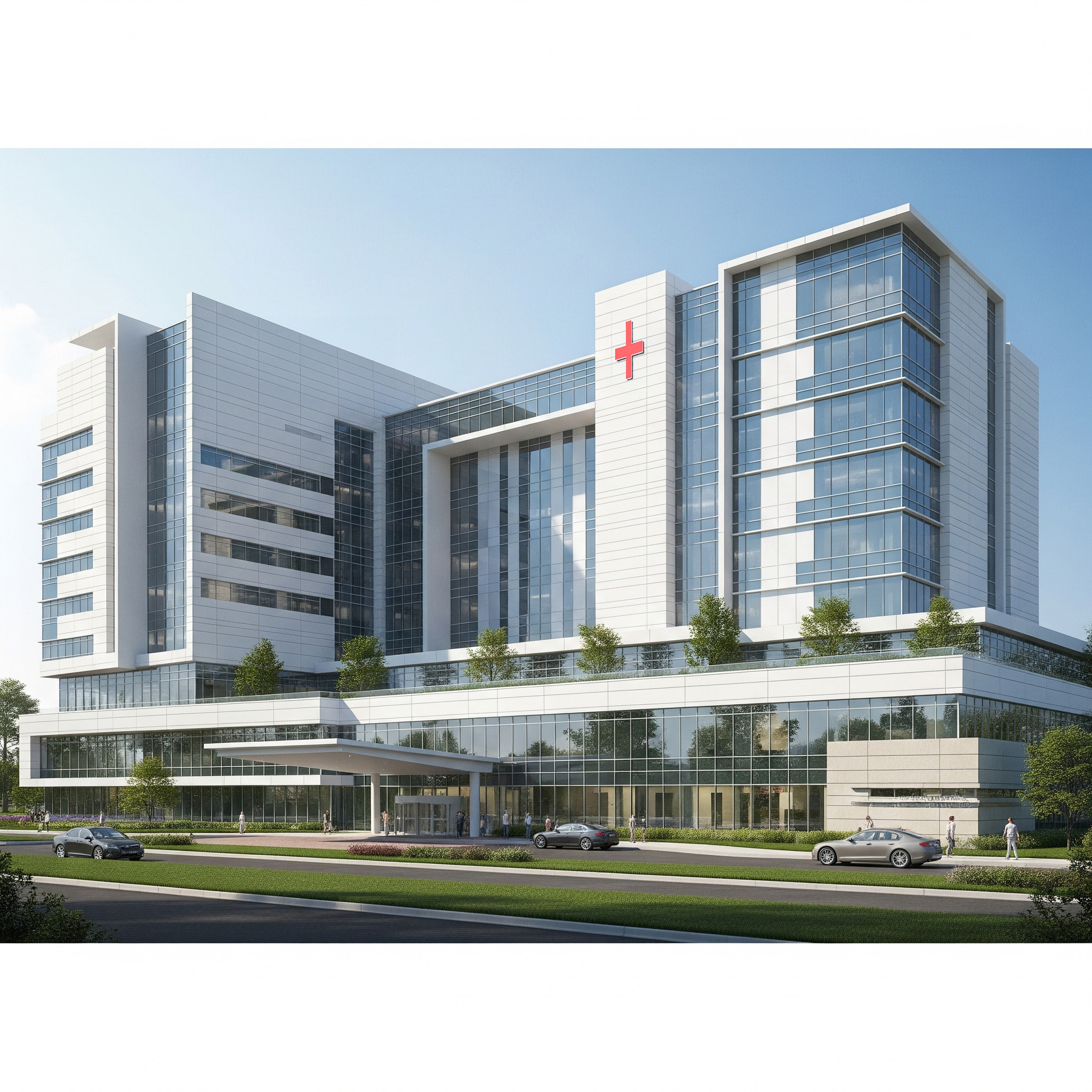 1000-Beds Hospital Design