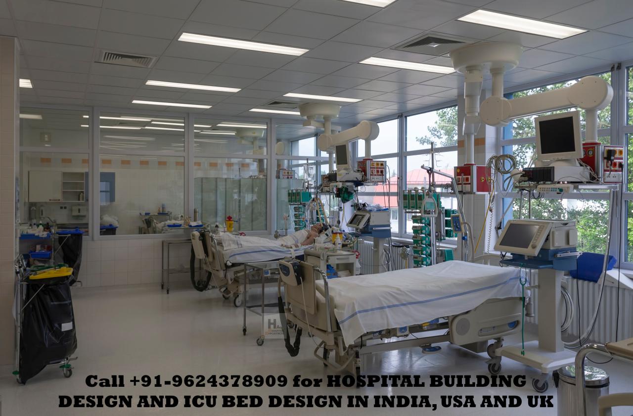 Hospital ICU Bed Design